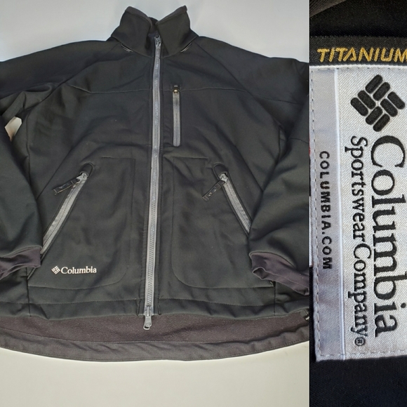 Columbia Other - M COLUMBIA TITANIUM FLEECE LINED TECH  JACKET
